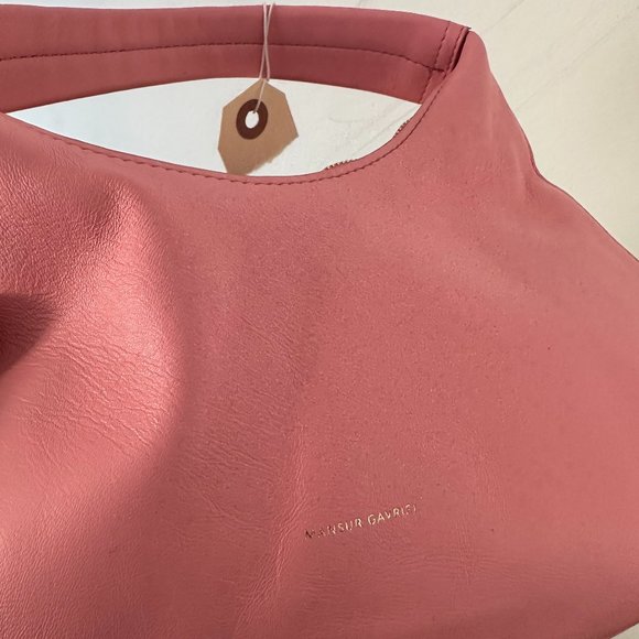 ❌SOLD❌Mansur Gavriel Mini Candy Hand Bag Calfskin Leather Light Pink - Picture 2 of 11
